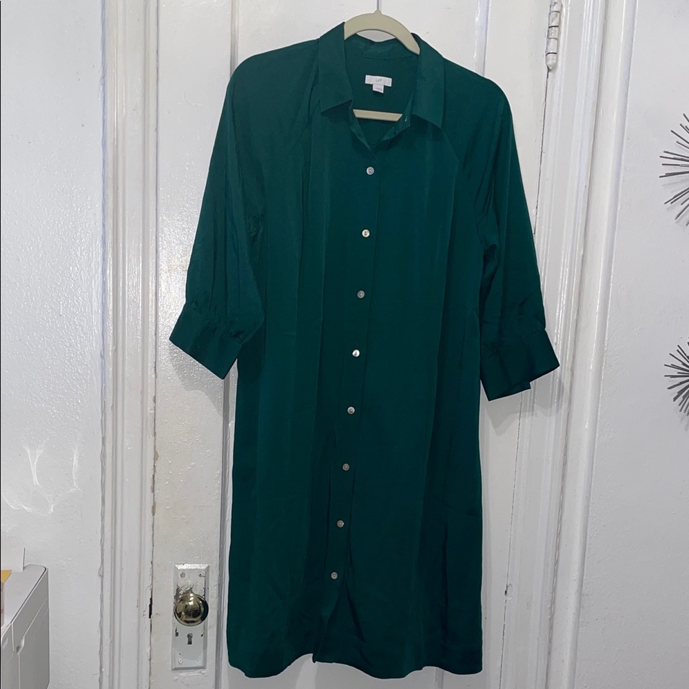 J. Jill Green Midi Dress